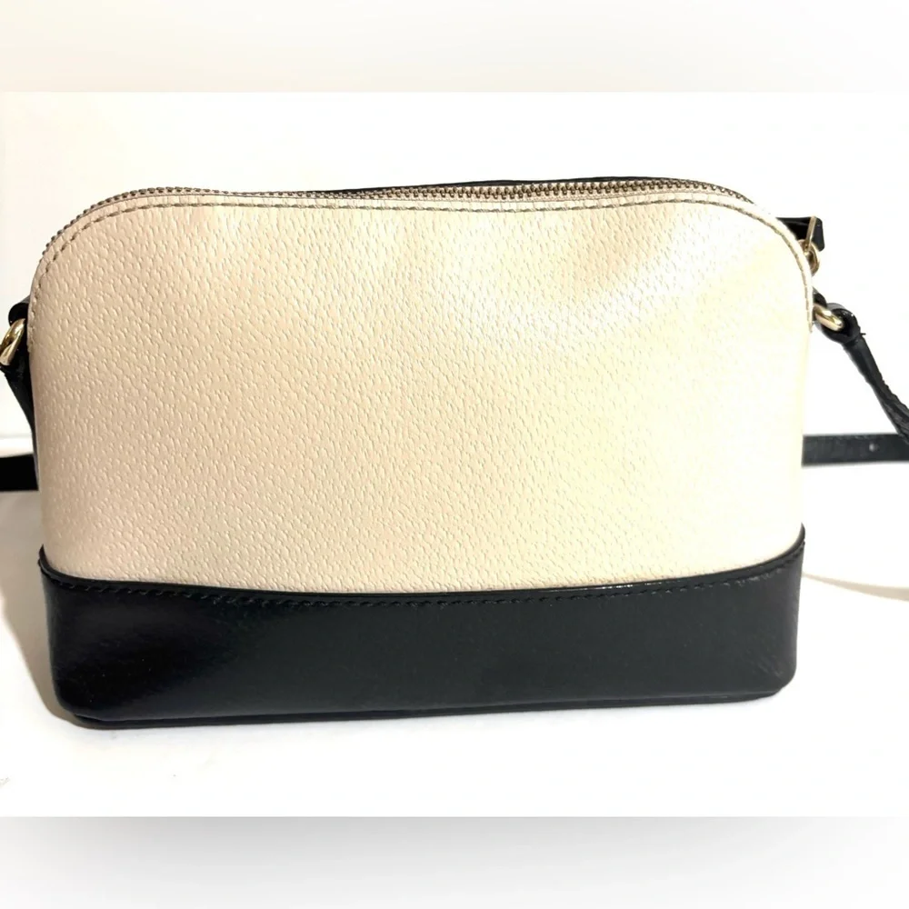 Kate Spade Elegant Black and Cream Crossbody